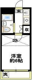 Leonidas長後 202号室 間取り
