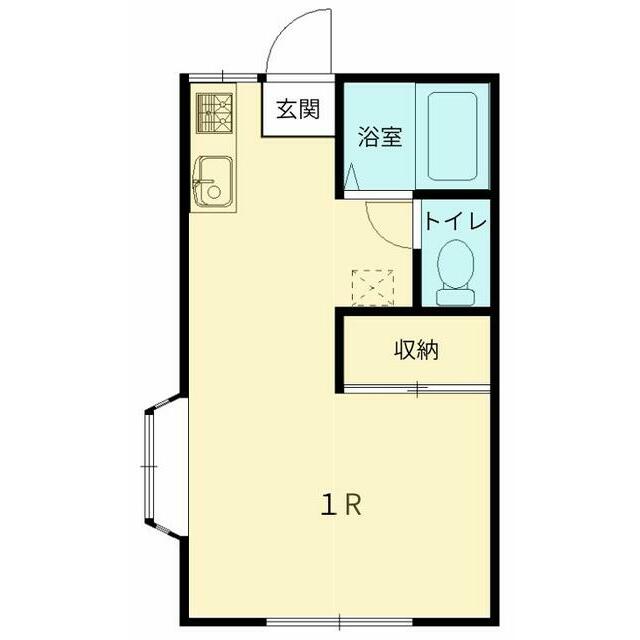 ファミーユISEHARA B棟 206号室 間取り