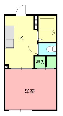 ノースヒル 0205号室 間取り