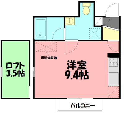 アルフィーネ茅ヶ崎 間取り