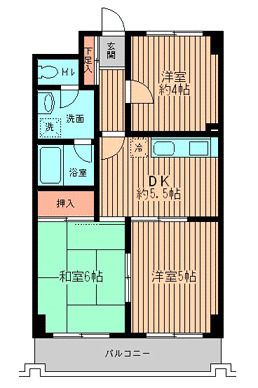ベル・ハイゴー 204号室 間取り