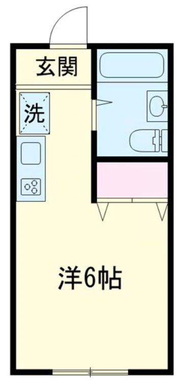 金子ビル 308号室 間取り