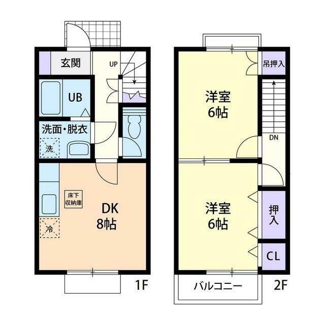 プラムヒル　Ａ 間取り