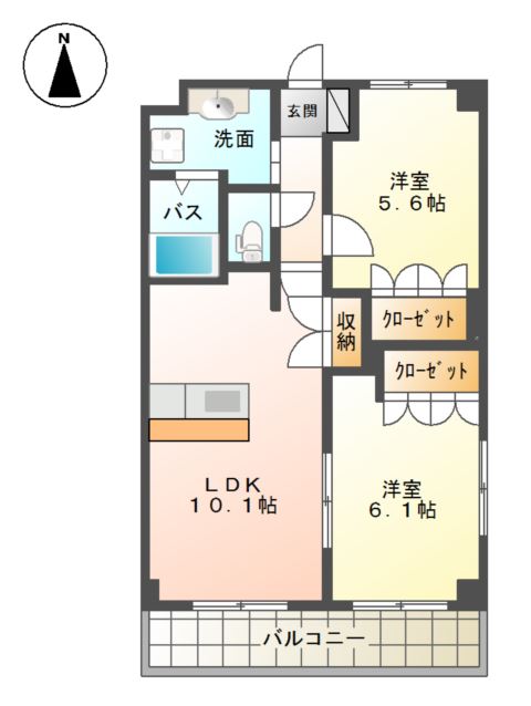 プラザ・シフォレⅡ 間取り