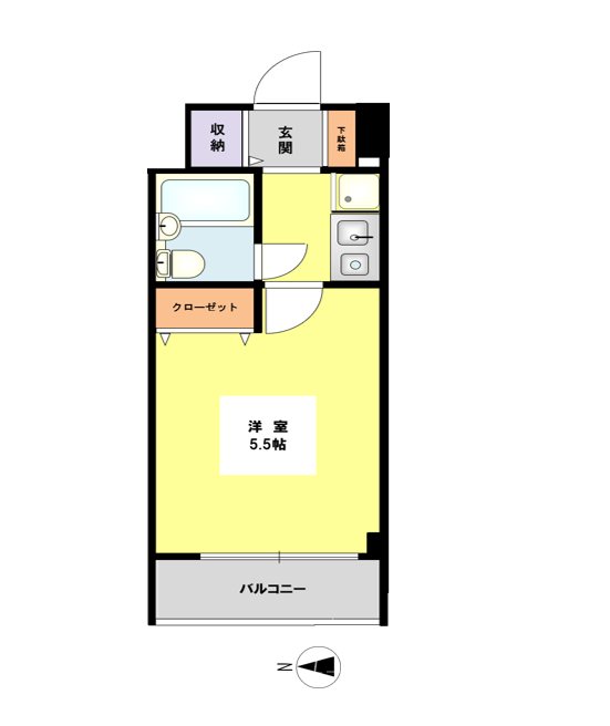 ライオンズマンション本厚木第3 306号室 間取り