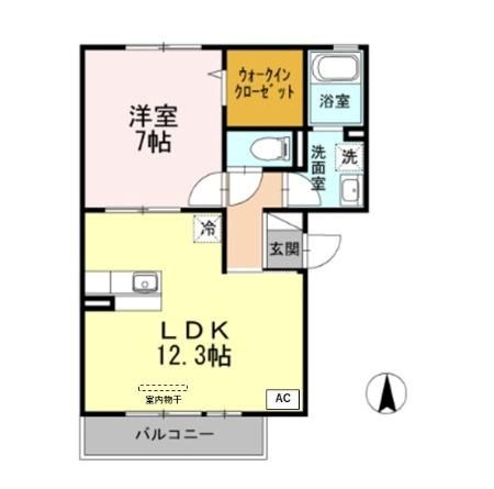 コンフィデンテⅡ 間取り