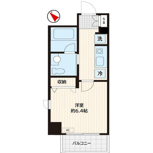 グランドエンブレム寒川 405号室 間取り