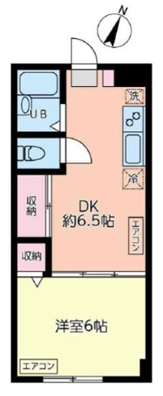 アーク桜ヶ丘 111号室 間取り