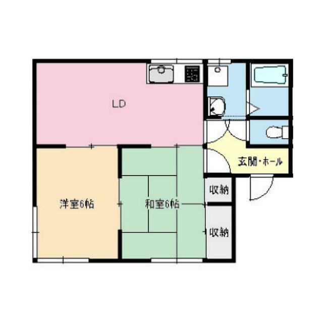サンライズ２番館 間取り