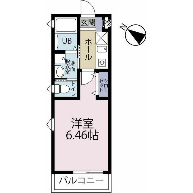 Glanz藤沢 204号室 間取り