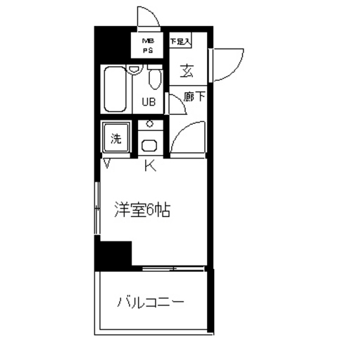 日神パレステージ藤沢 701号室 間取り