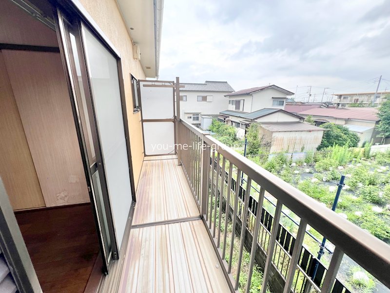 コンフォール栢山  ベランダ