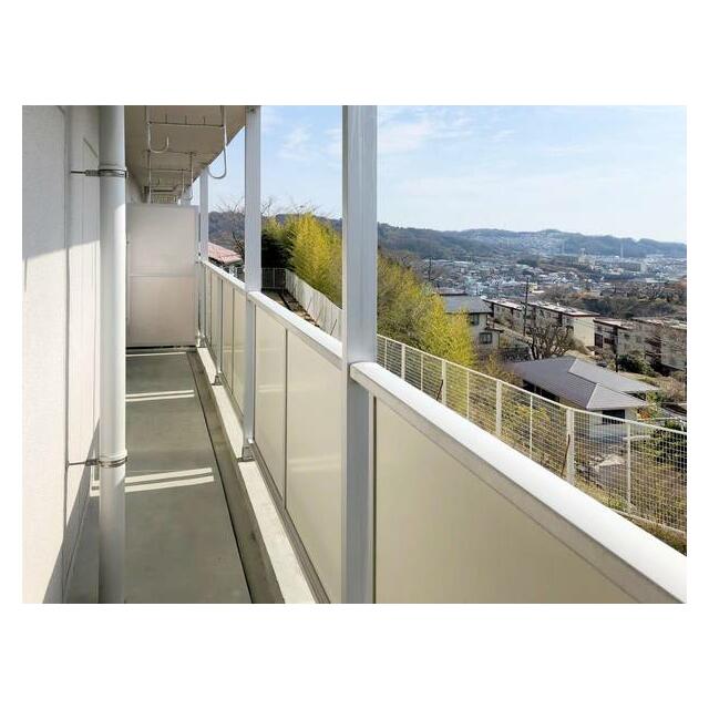 ビレッジハウス二宮3号棟 ベランダ