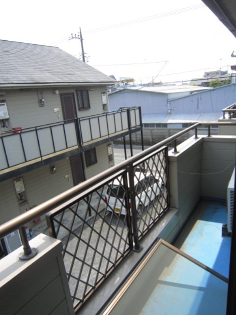 ツリーベル壱番館 ベランダ