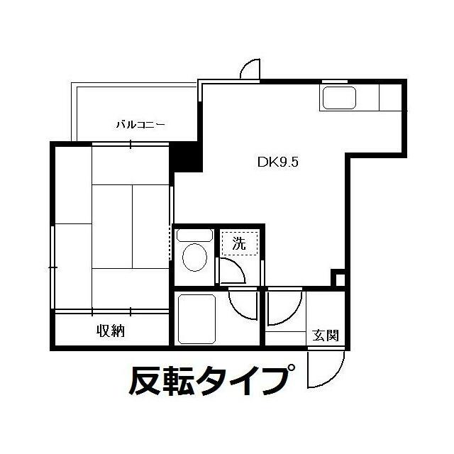 旭町武井ビル 503号室 間取り