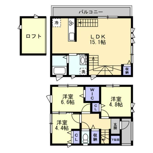 湘南Eハウス 間取り