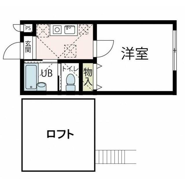 Villa 510 No.5 B103号室 間取り