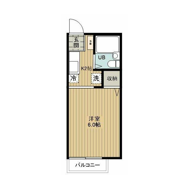 ケル・ボンヌール 205号室 間取り