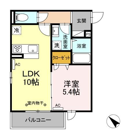 GRAND湘南　B棟 間取り