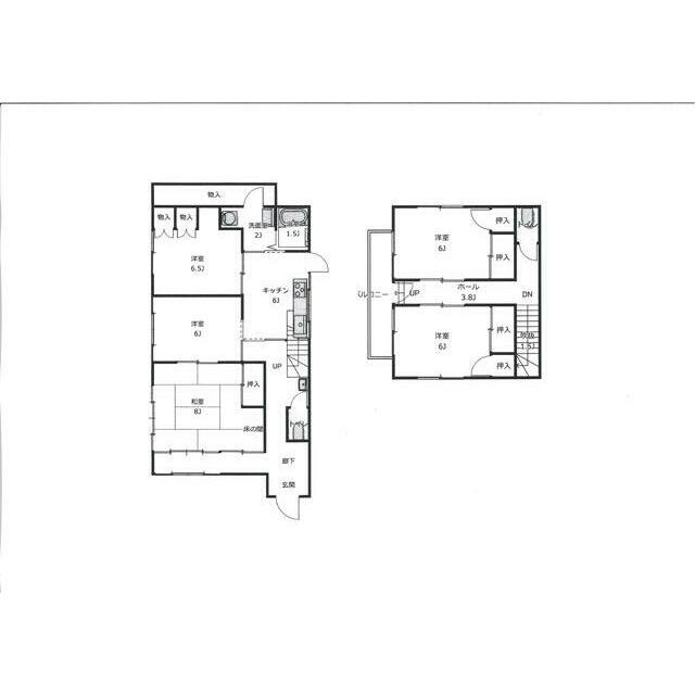 湘南台戸建貸家 間取り