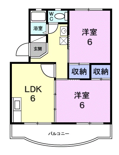 アブニールＮＫ 303号室 間取り