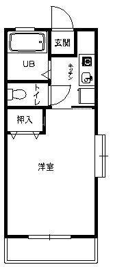 フリーフル善行坂  101号室 間取り