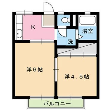 須藤ハイツB 間取り