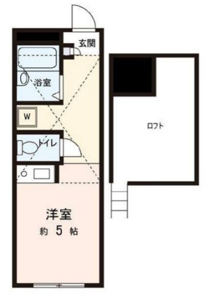 バードグレイス桜ヶ丘 103号室 間取り