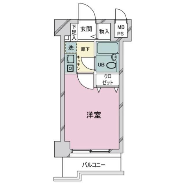 ライオンズマンション本厚木第三 203号室 間取り