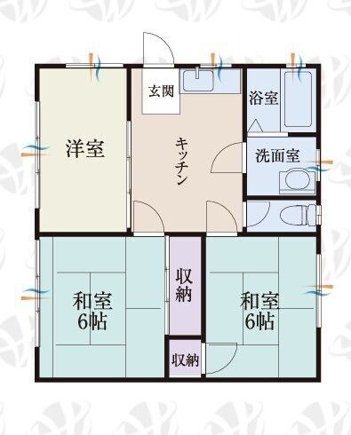 b&rsquo;CASA秦野Ⅱre-born 201号室 間取り