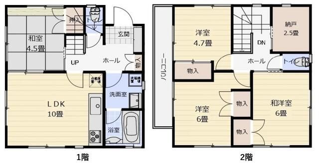 貸家 山下3-35-30 間取り