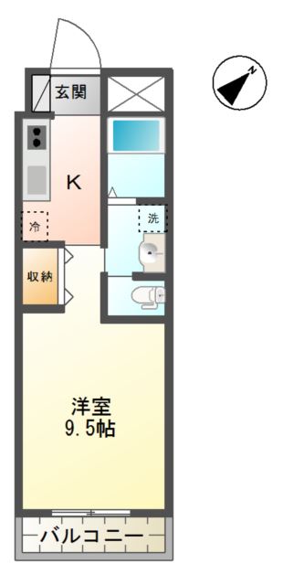 メルベーユ・ラヴィ 間取り