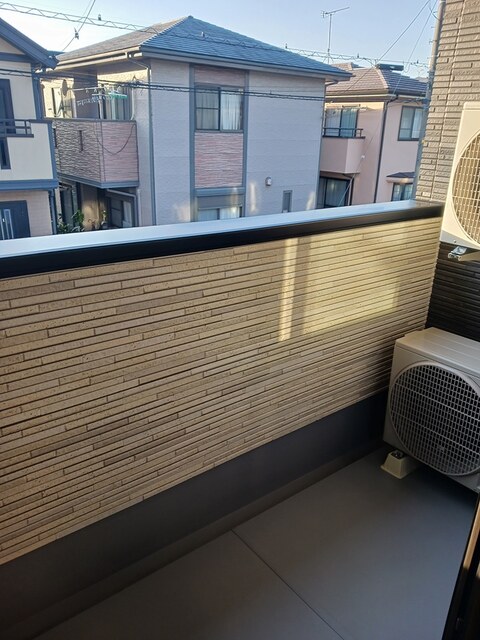 梅の木テラス ベランダ