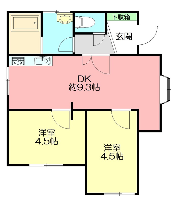 大磯高麗ハウス 間取り