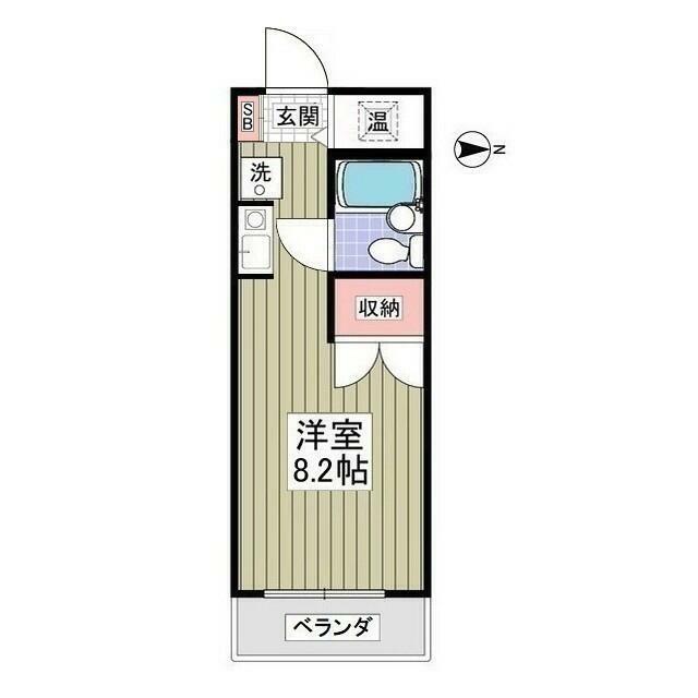 リュミエ本厚木 113号室 間取り