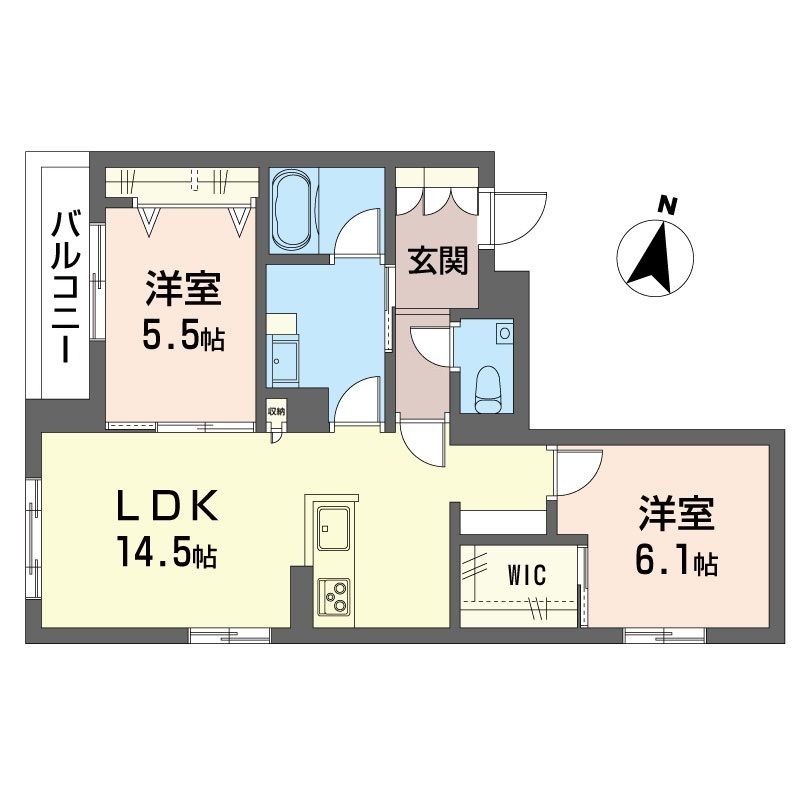 ルナマーレ鎌倉 間取り