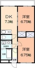 泉マンション 103号室 間取り