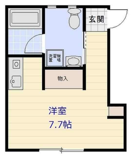 スカイコート天神橋 間取り