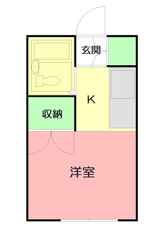ファミリーコーポ笈川F棟 103号室 間取り