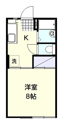 エクセレントベルB 102号室 間取り