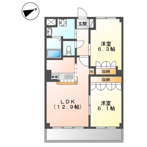 TNM鎌倉 間取り