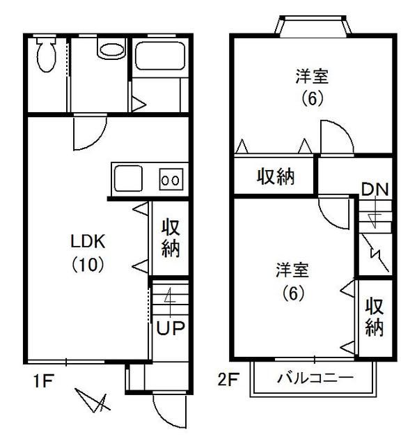 フレイジェⅢ 105号室 間取り