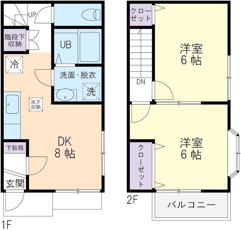 FOLIAR 101号室 間取り
