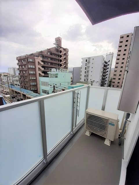 クレスト　中六 ベランダ