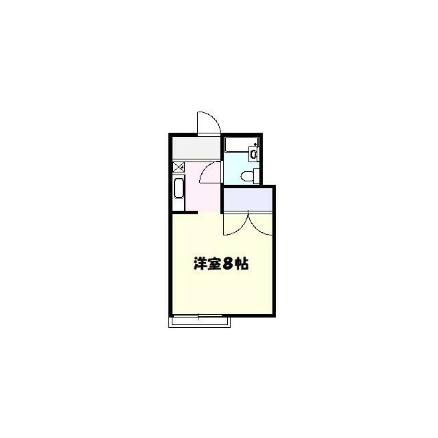 ジュラーレシブヤ 202号室 間取り