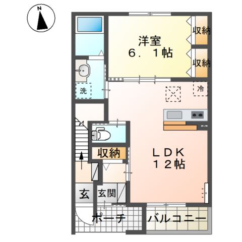 Maison de Prunier (メゾン ド プルニエ) 間取り
