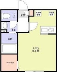 シティースタイル湘南 302号室 間取り