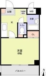 ソナーレ湘南台 202号室 間取り