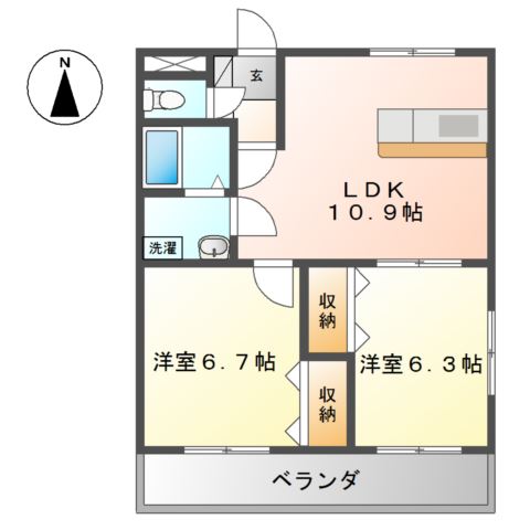 ノーブルヒル 間取り