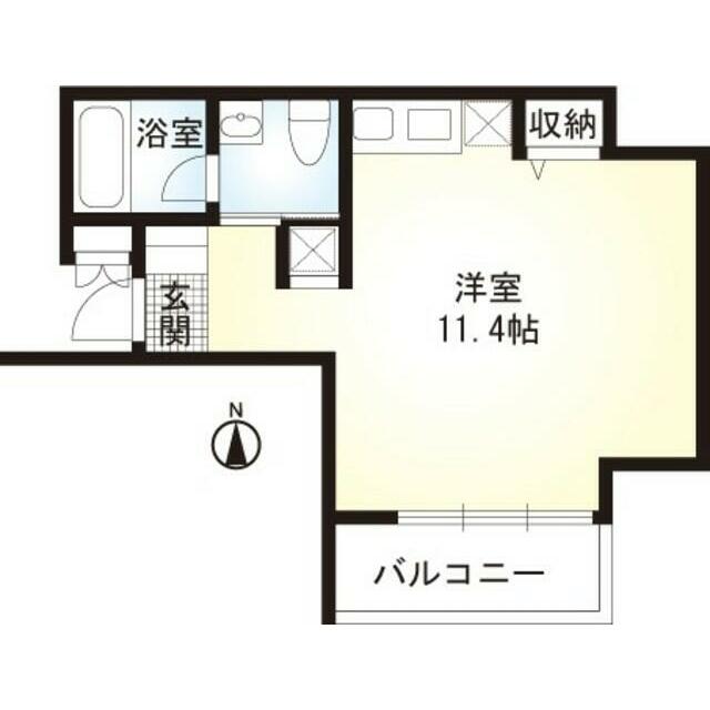 レアルタウン湘南 111号室 間取り